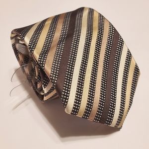 Samli Gold Stripe Tie